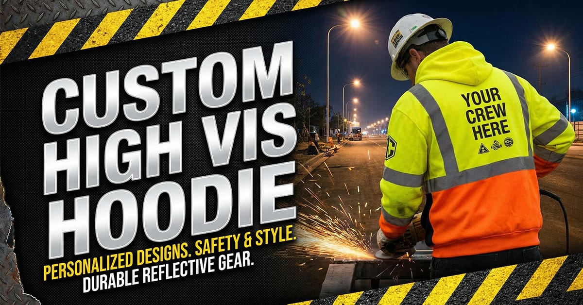 Stay Safe and Stand Out: The Ultimate Guide to the Custom High Vis Hoodie Stay Safe and Stand Out: The Ultimate Guide to the Custom High Vis Hoodie