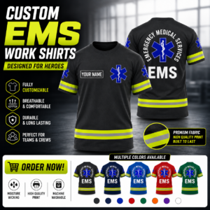 Show Your Pride with a Personalized EMS T-Shirt