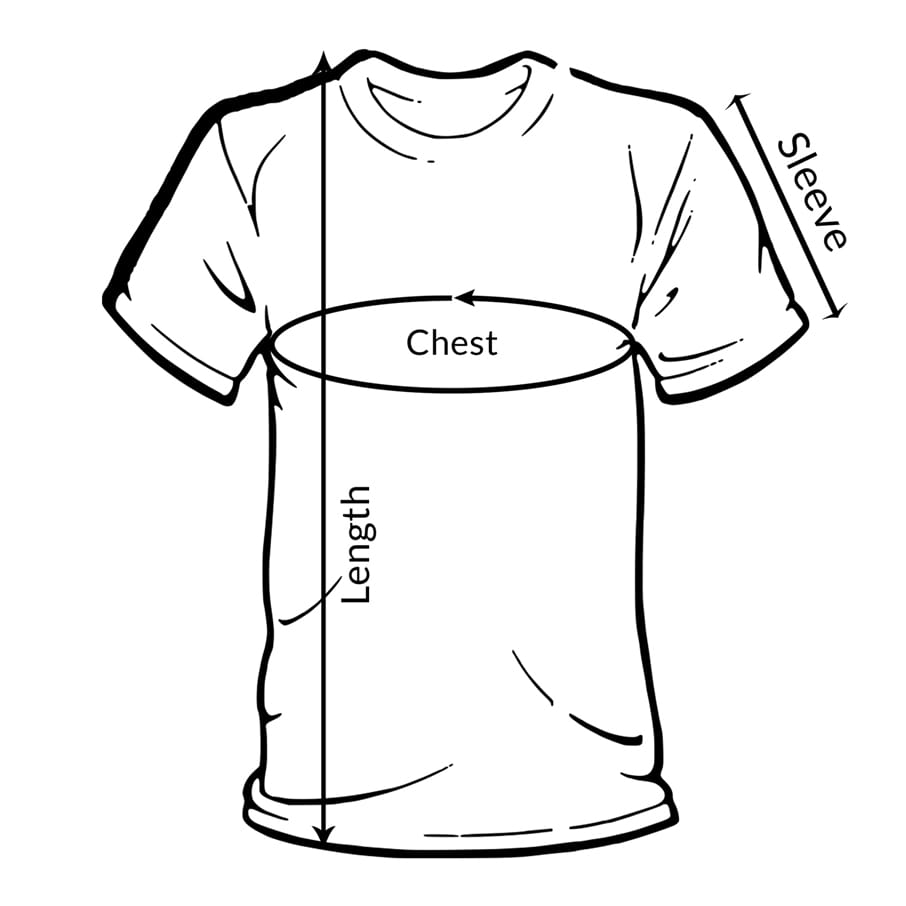 How to measure t-shirt