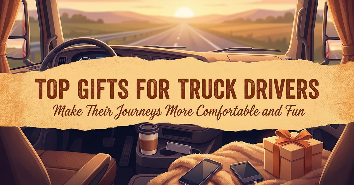 Top Gifts for Truck Drivers - Make Their Journeys More Comfortable and Fun top gifts for truck drivers