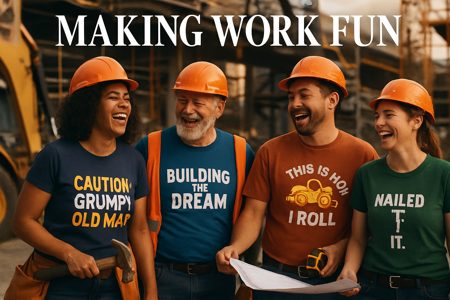 Elevate Your Workwear With Funny Construction Shirts Funny Construction Shirts: Elevate Workwear