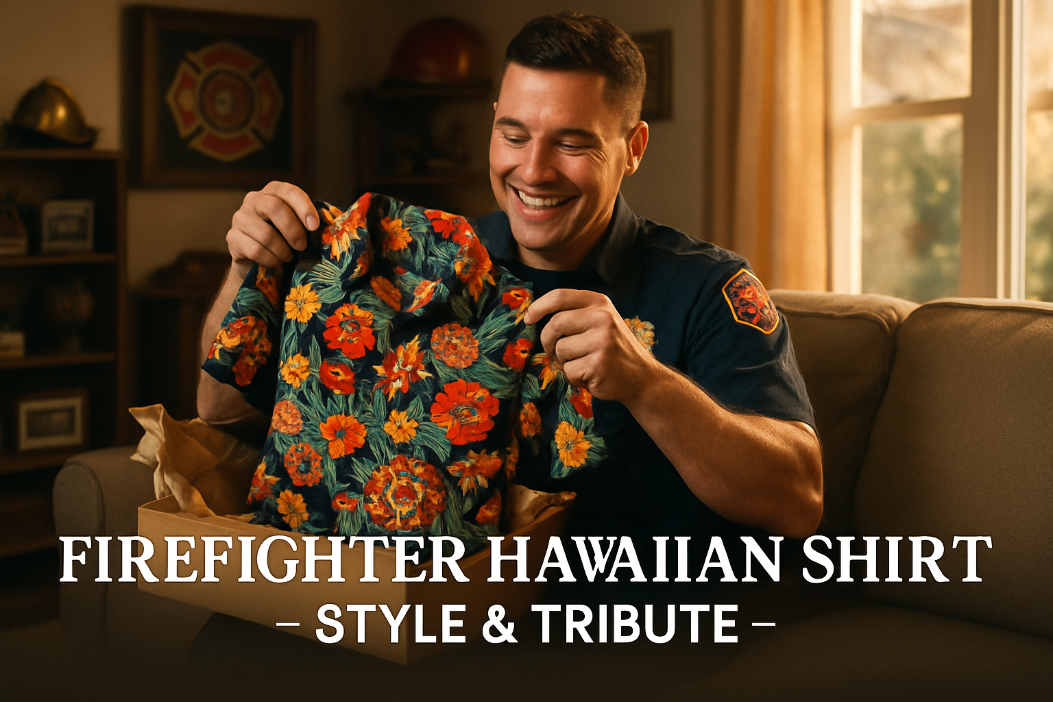 Embrace Style and Tribute with the Firefighter Hawaiian Shirt: A Guide to Balancing Comfort and Respect Firefighter Hawaiian Shirt: Style and Tribute
