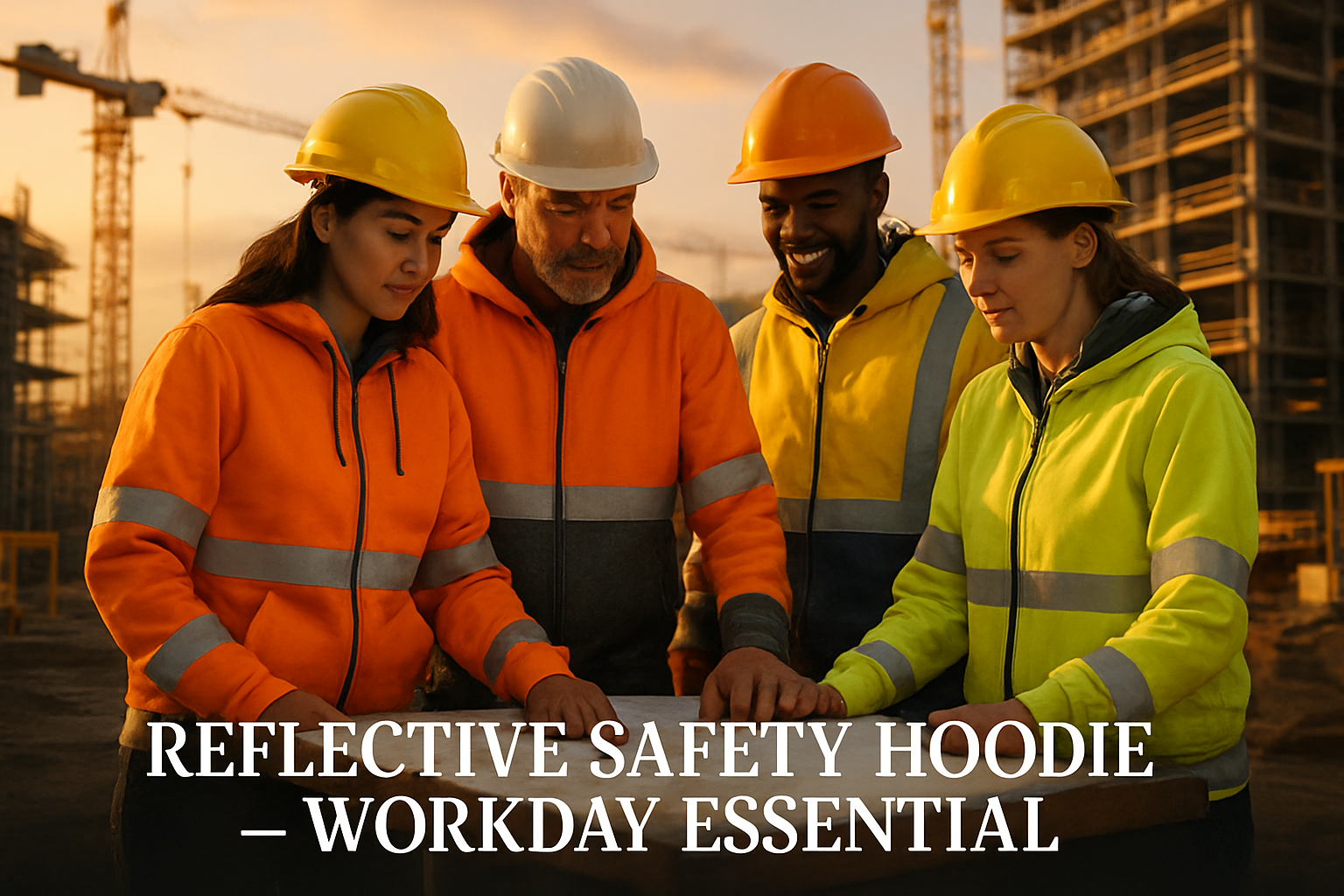 Lighting Up Your Workday: The Reflective Safety Hoodie Revolution Reflective Safety Hoodie: Workday Essential