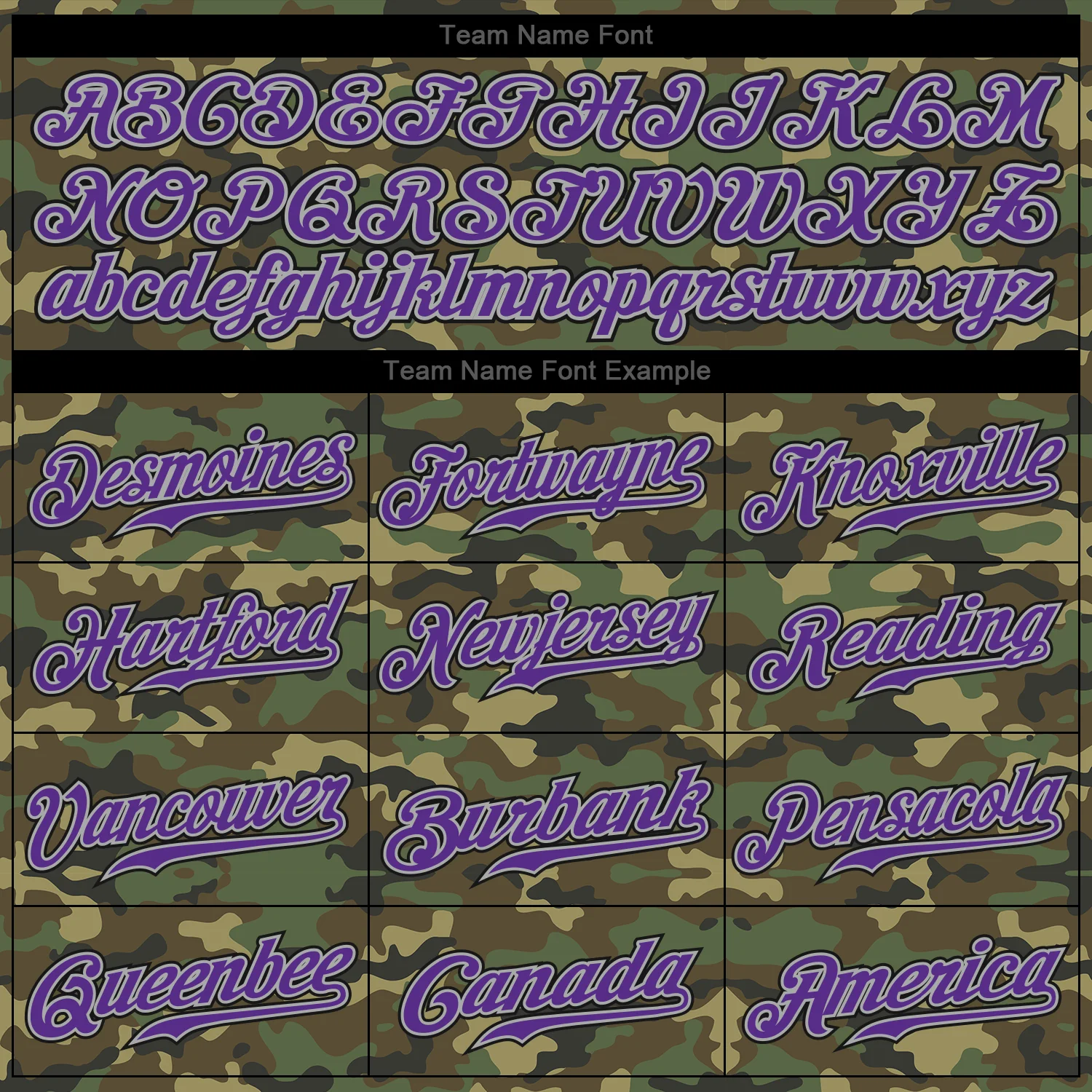 Camo Purple Black Baseball Jersey Lifestyle shot of a person wearing a camo purple black baseball jersey while enjoying an outdoor game.