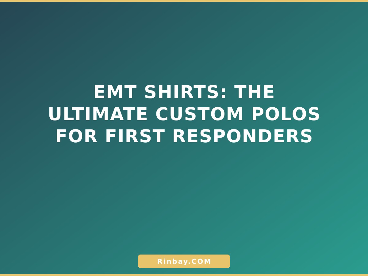 EMT Shirts: The Ultimate Custom Polos for First Responders emt-shirts-1779260467842