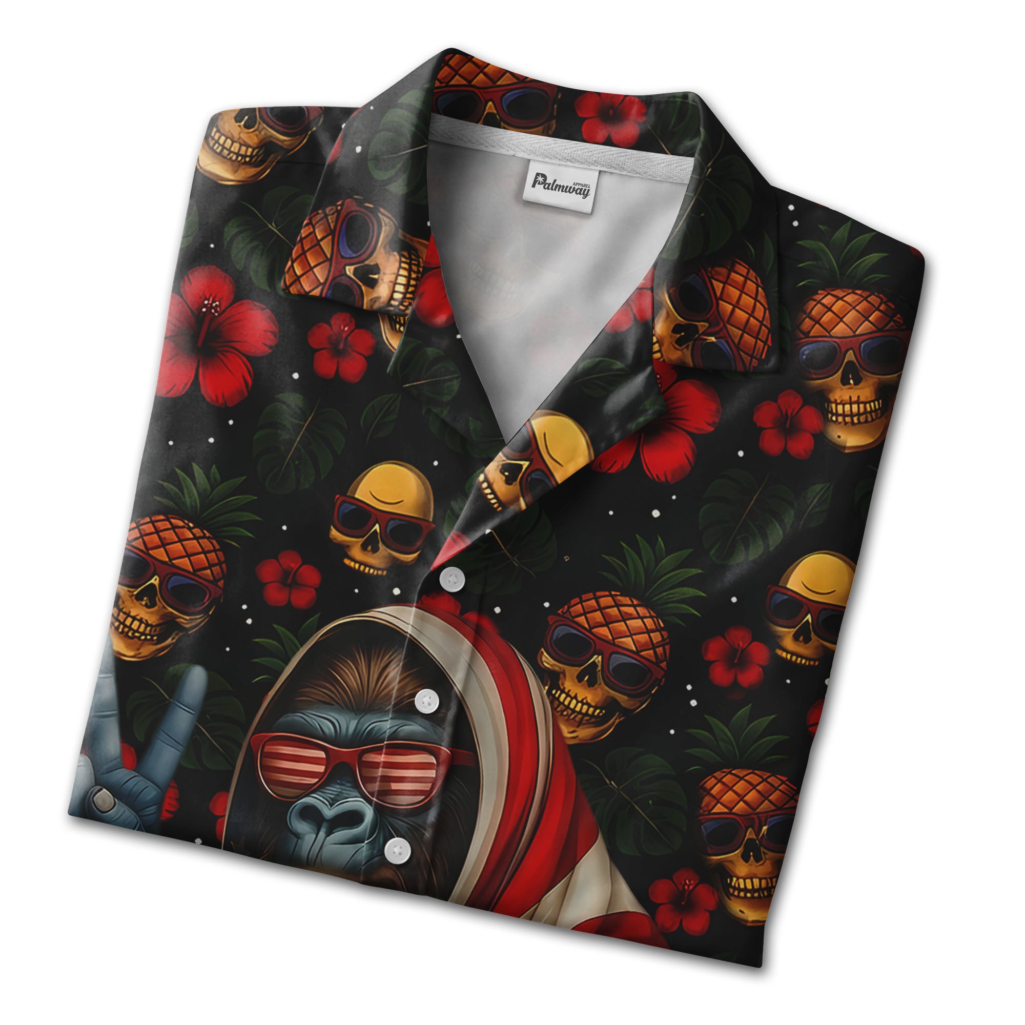 06_gorilla_american_flag_hawaiian_shirt_tropical_skull_pineapple_hibiscus_party_print.jpg