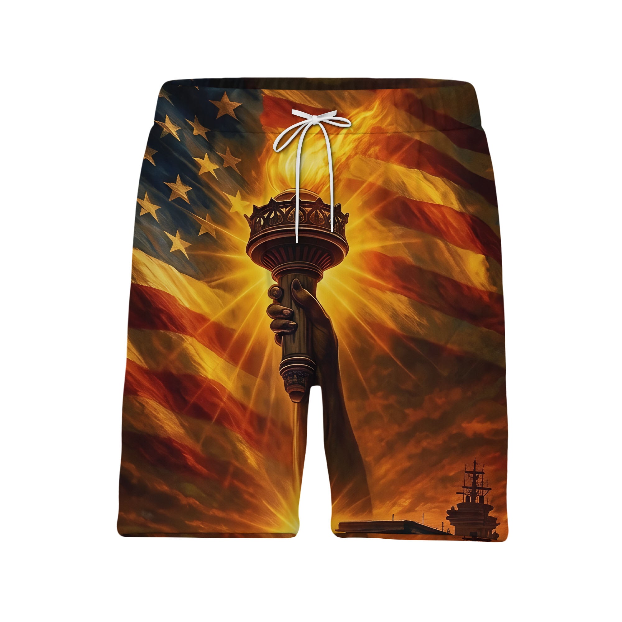 07_military_sunset_hawaiian_shirt_aircraft_carrier_statue_of_liberty_ocean_wave_print.jpg
