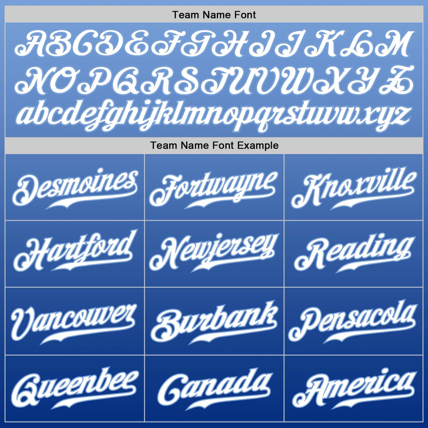 Light Blue White Royal Authentic Fade Baseball Jersey Side angle of the light blue white royal authentic fade baseball jersey displaying the smooth gradient design.