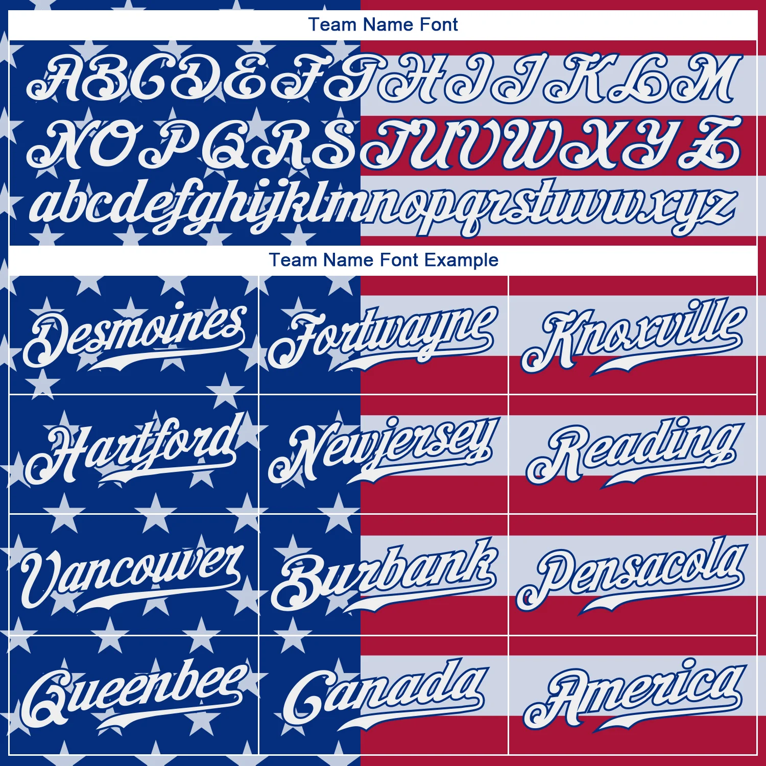 Royal White Red American Flag Baseball Jersey Side angle view of the royal white red American flag baseball jersey, emphasizing its unique color-blocked design.