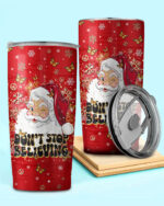 Don'T Stop Believing Christmas Insulated Tumbler - 20oz 30oz 40oz
