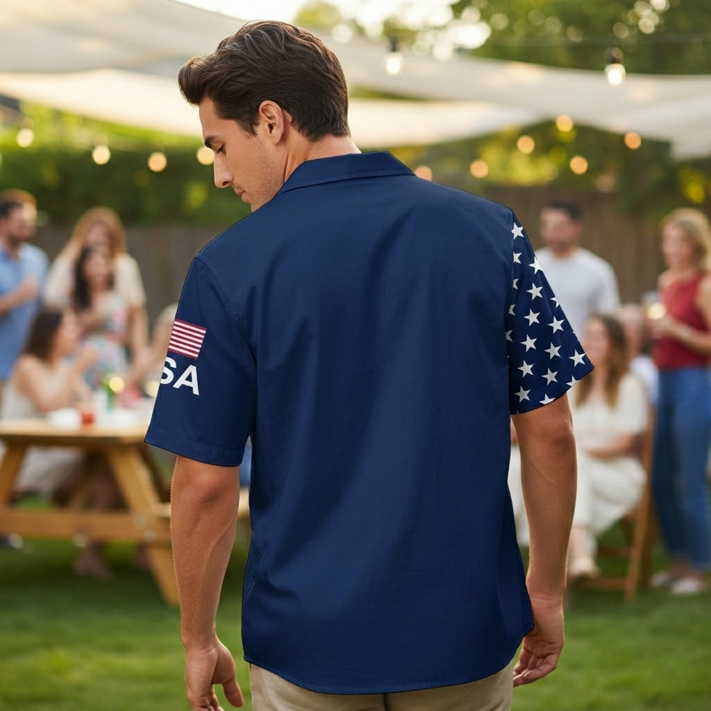 America Bigfoot Patriot Hawaiian Shirt America Bigfoot Patriot Hawaiian Shirt - Image 11