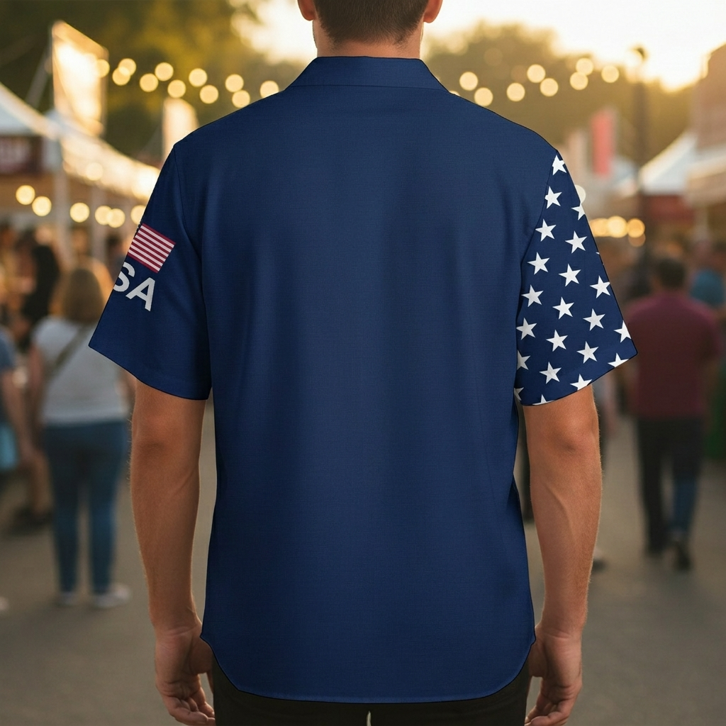 America Bigfoot Patriot Hawaiian Shirt America Bigfoot Patriot Hawaiian Shirt - Image 12