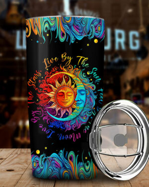 Live By the Sun Insulated Tumbler - 20oz 30oz 40oz
