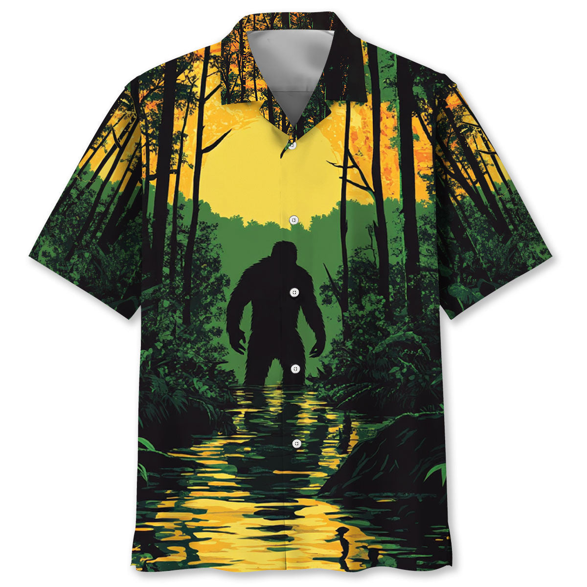 Respect the Local Bigfoot Hawaiian Shirt Respect the Local Bigfoot Hawaiian Shirt - Image 2