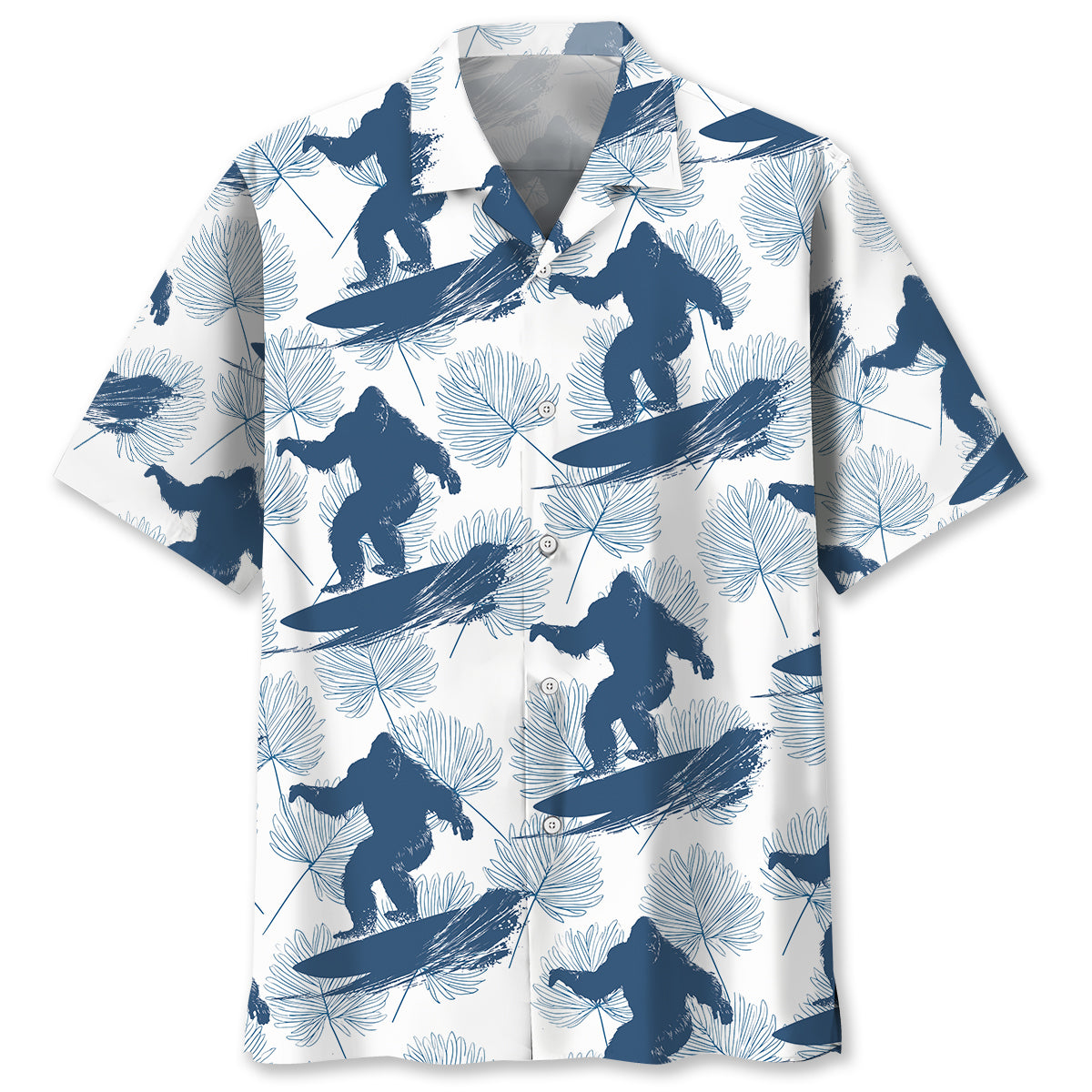 Bigfoot Surf Club Hawaiian Shirt Bigfoot Surf Club Hawaiian Shirt