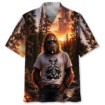 Bigfoot I Believe Hawaiian Shirt