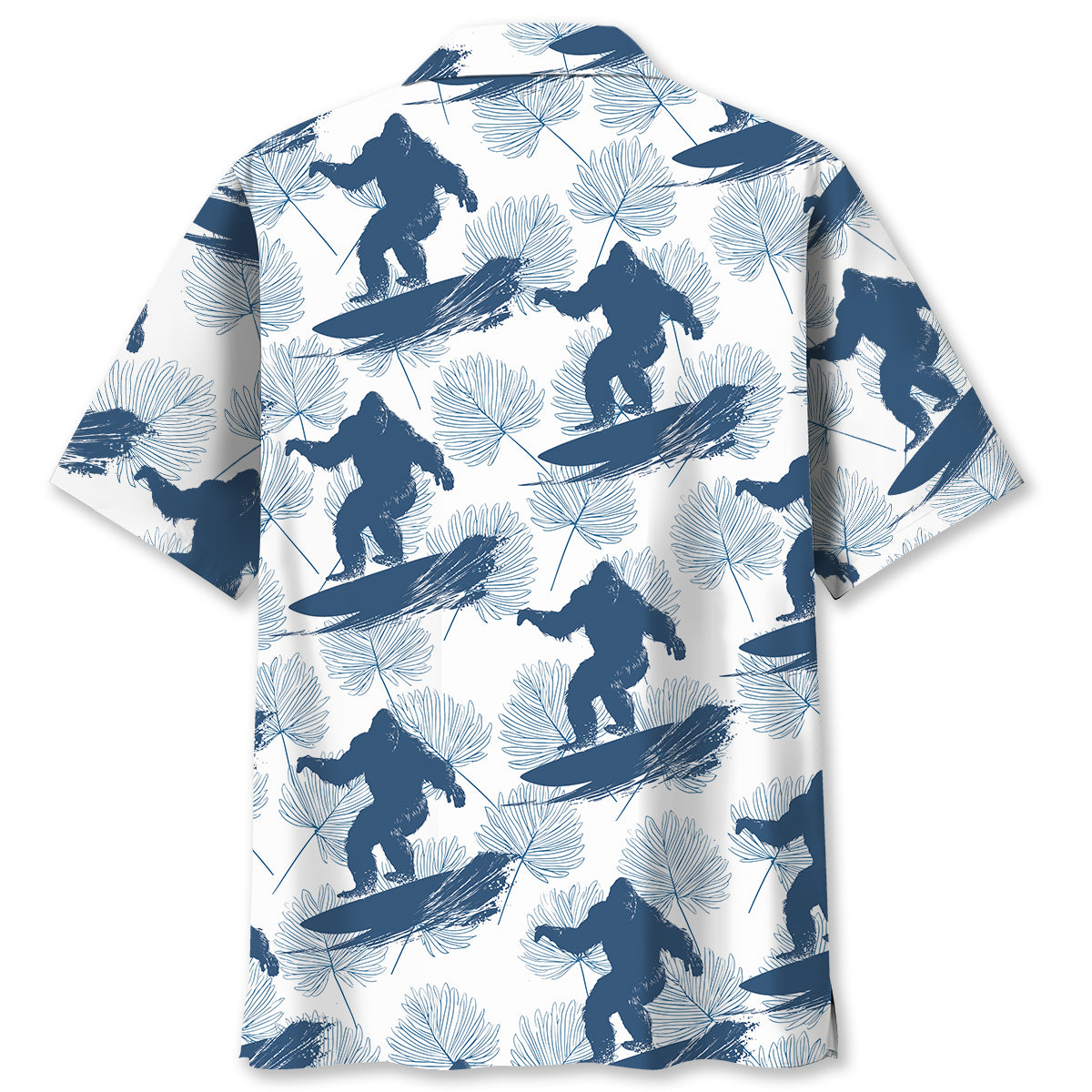 Bigfoot Surf Club Hawaiian Shirt Bigfoot Surf Club Hawaiian Shirt - Image 3