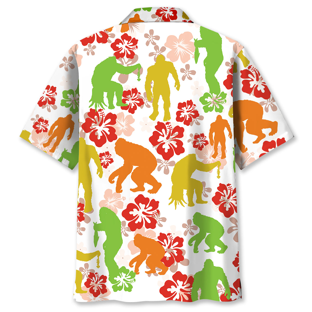 Tropical Bigfoot Funny Hawaiian Shirt Tropical Bigfoot Funny Hawaiian Shirt - Image 3