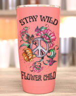 Stay Wild Flower Child Insulated Tumbler - 20oz 30oz 40oz