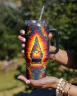 GNOME HIPPIE SWIRL TUMBLER