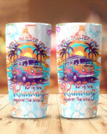 Runnin' Against the Wind Insulated Tumbler - 20oz 30oz 40oz