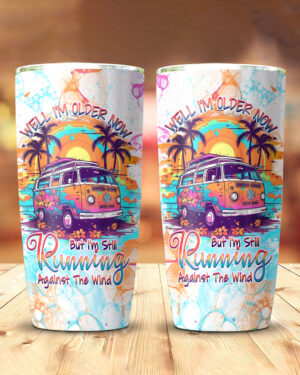 Runnin' Against the Wind Insulated Tumbler - 20oz 30oz 40oz