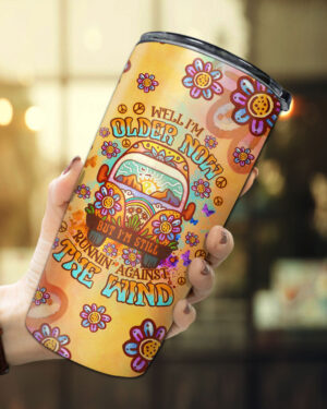 Running Against the Wind Insulated Tumbler - 20oz 30oz 40oz