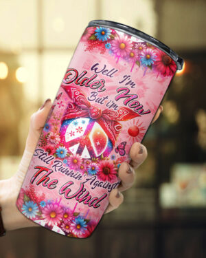 Running Against the Wind Insulated Tumbler - 20oz 30oz 40oz