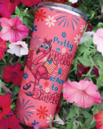 Pretty in Pink Flamingo Insulated Tumbler - 20oz 30oz 40oz