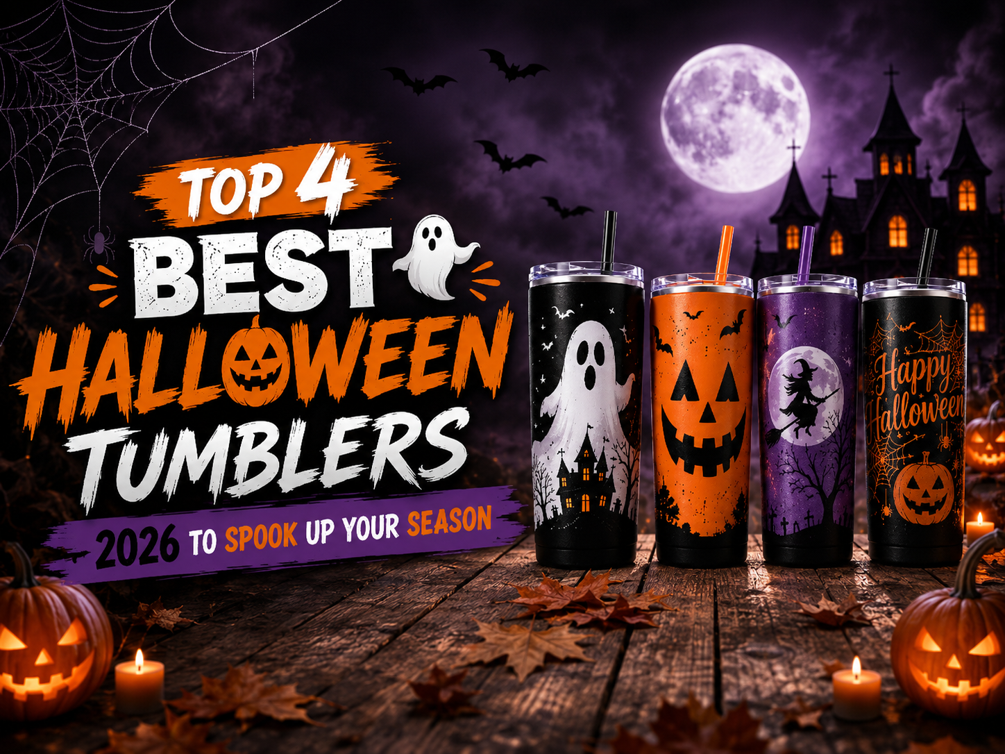 Top 4 Best Halloween Tumblers 2026 to Spook Up Your Season Top 4 Best Halloween Tumblers 2026