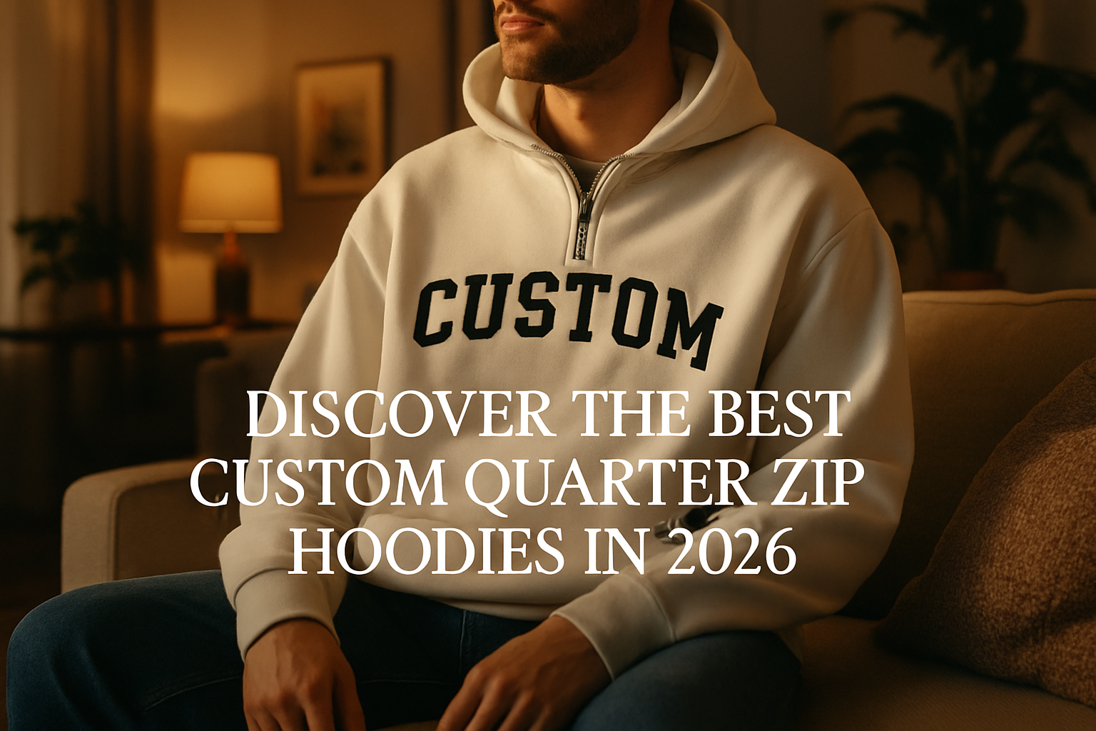 Discover the Best Custom Quarter Zip Hoodies in 2026 Custom Quarter Zip Hoodie