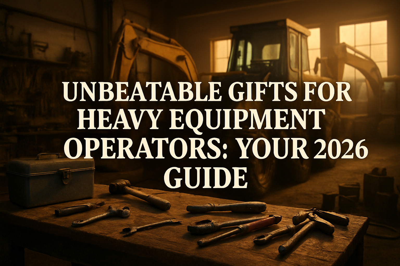 Unbeatable Gifts for Heavy Equipment Operators: Your 2026 Guide Heavy Equipment Operator Gifts