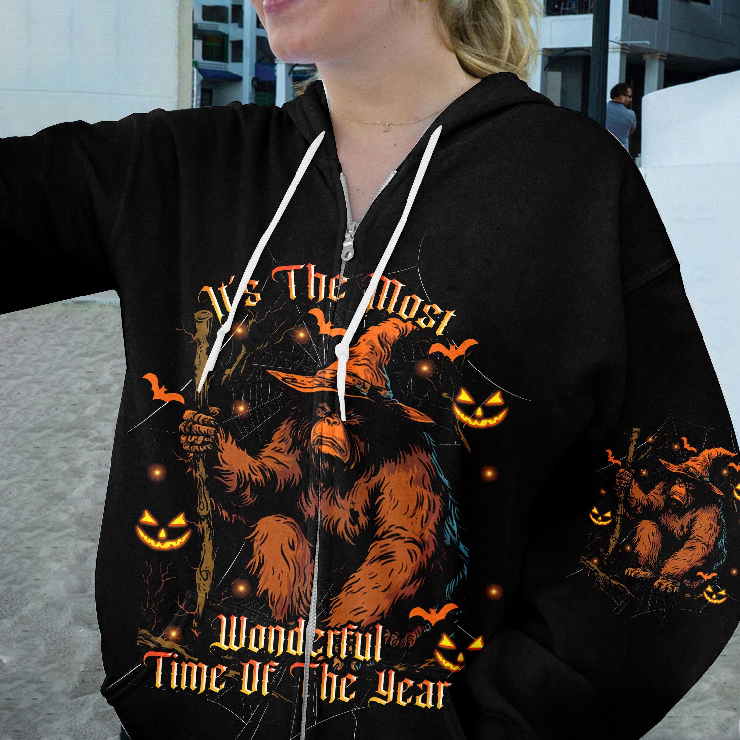 Bigfoot Most Wanderful Time Hawaiian Shirt Bigfoot Most Wanderful Time Hawaiian Shirt - Image 12