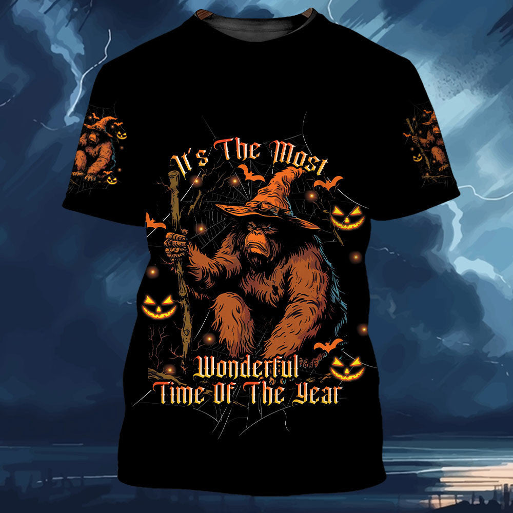 Bigfoot Most Wanderful Time Hawaiian Shirt Bigfoot Most Wanderful Time Hawaiian Shirt - Image 14