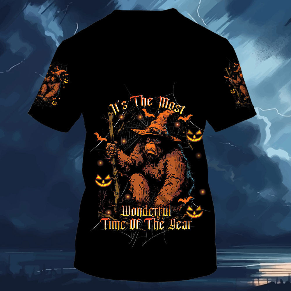 Bigfoot Most Wanderful Time Hawaiian Shirt Bigfoot Most Wanderful Time Hawaiian Shirt - Image 15
