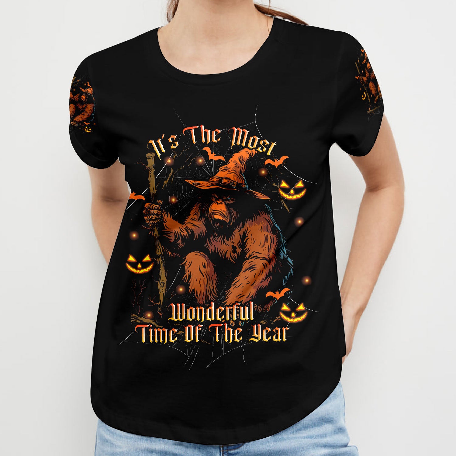 Bigfoot Most Wanderful Time Hawaiian Shirt Bigfoot Most Wanderful Time Hawaiian Shirt - Image 17