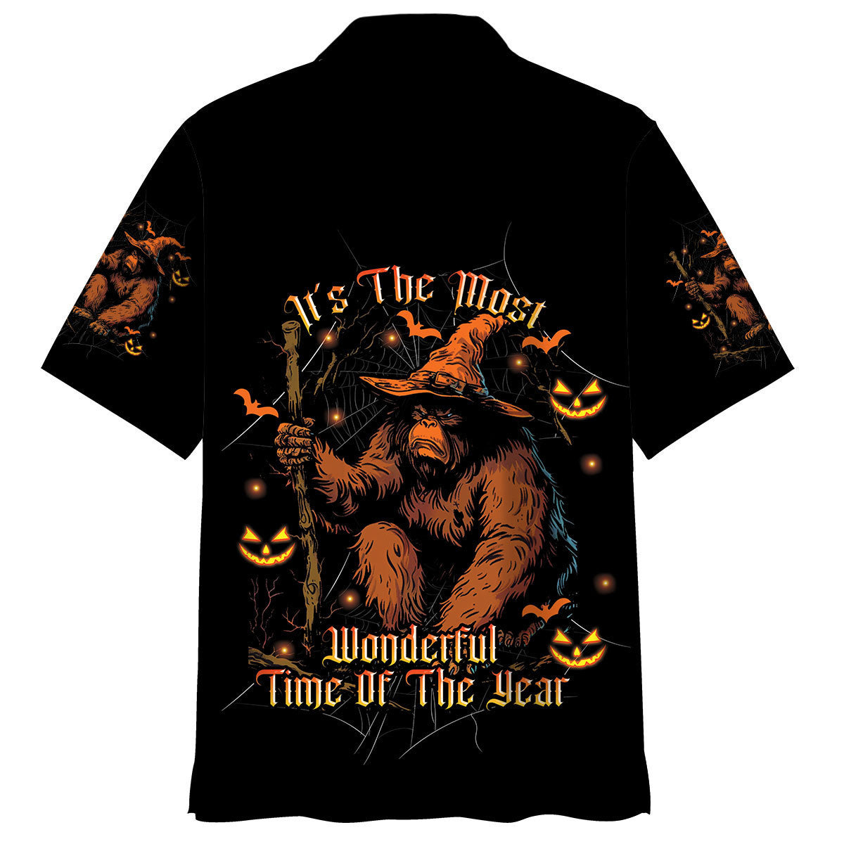 Bigfoot Most Wanderful Time Hawaiian Shirt Bigfoot Most Wanderful Time Hawaiian Shirt - Image 19