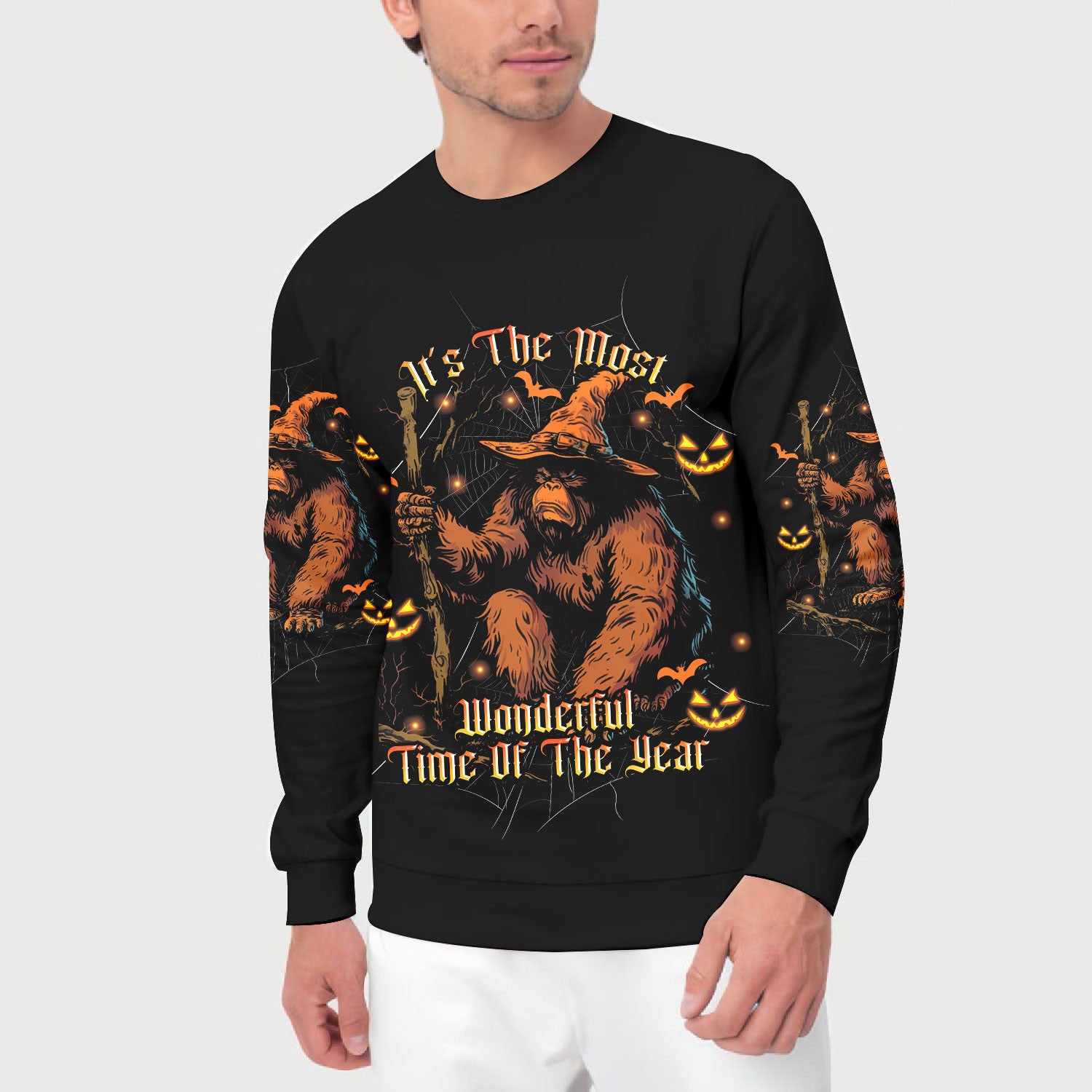 Bigfoot Most Wanderful Time Hawaiian Shirt Bigfoot Most Wanderful Time Hawaiian Shirt - Image 22