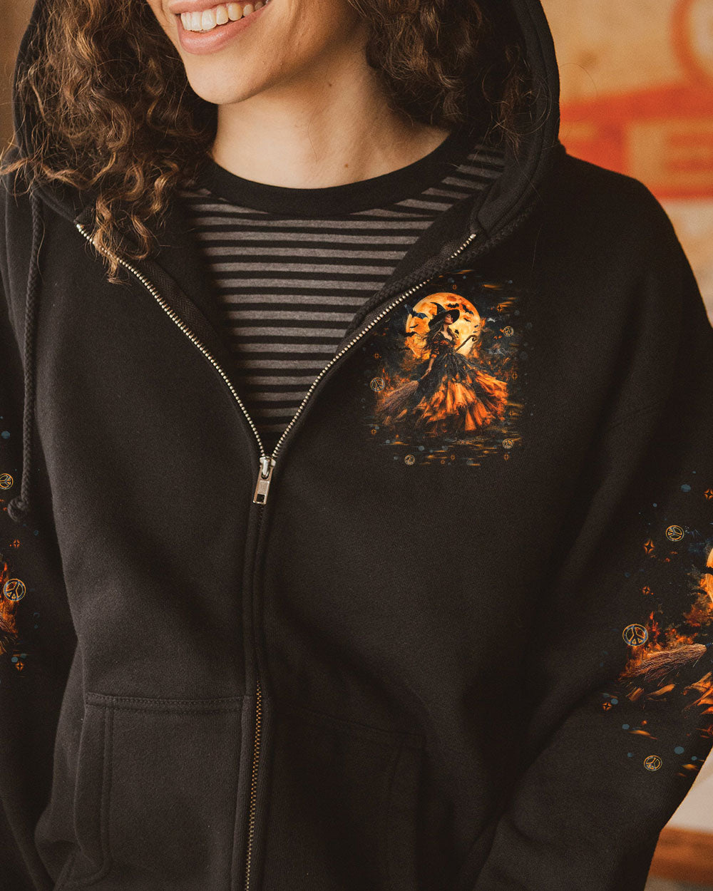 A Wee Bit Wicked Halloween All Over Print Clothes hippe-cloth-TLNT2308252HODDIEZIP1.jpg