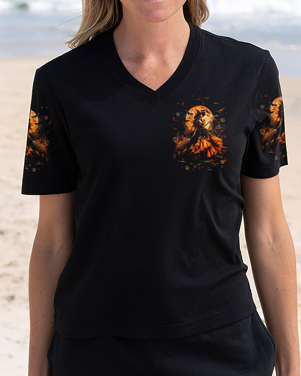A Wee Bit Wicked Halloween All Over Print Clothes hippe-cloth-TLNT2308252VNECK2.jpg