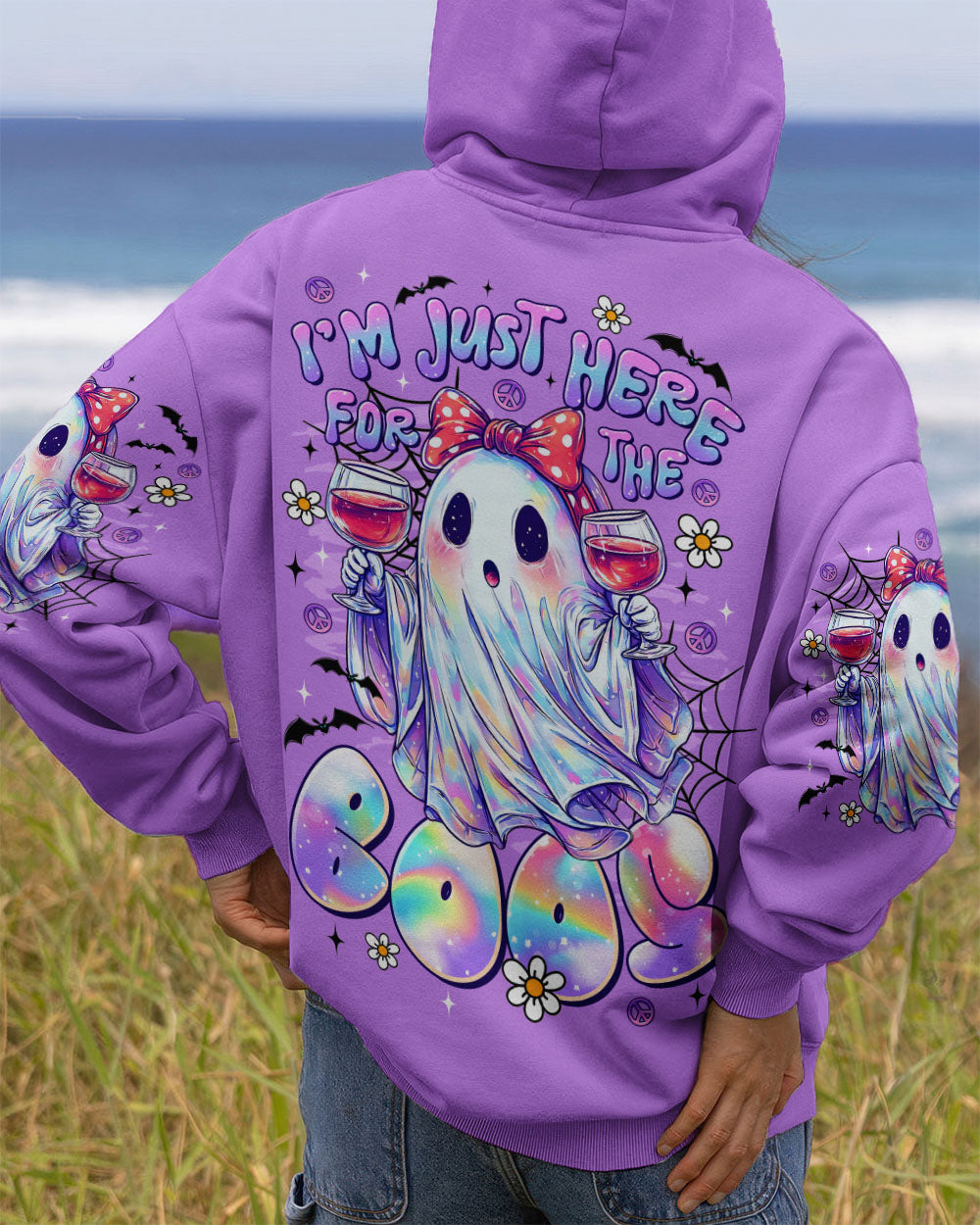 I'm Just Here for the Boos Halloween All Over Print Clothes hippe-cloth-TLTR2108253HD19.jpg