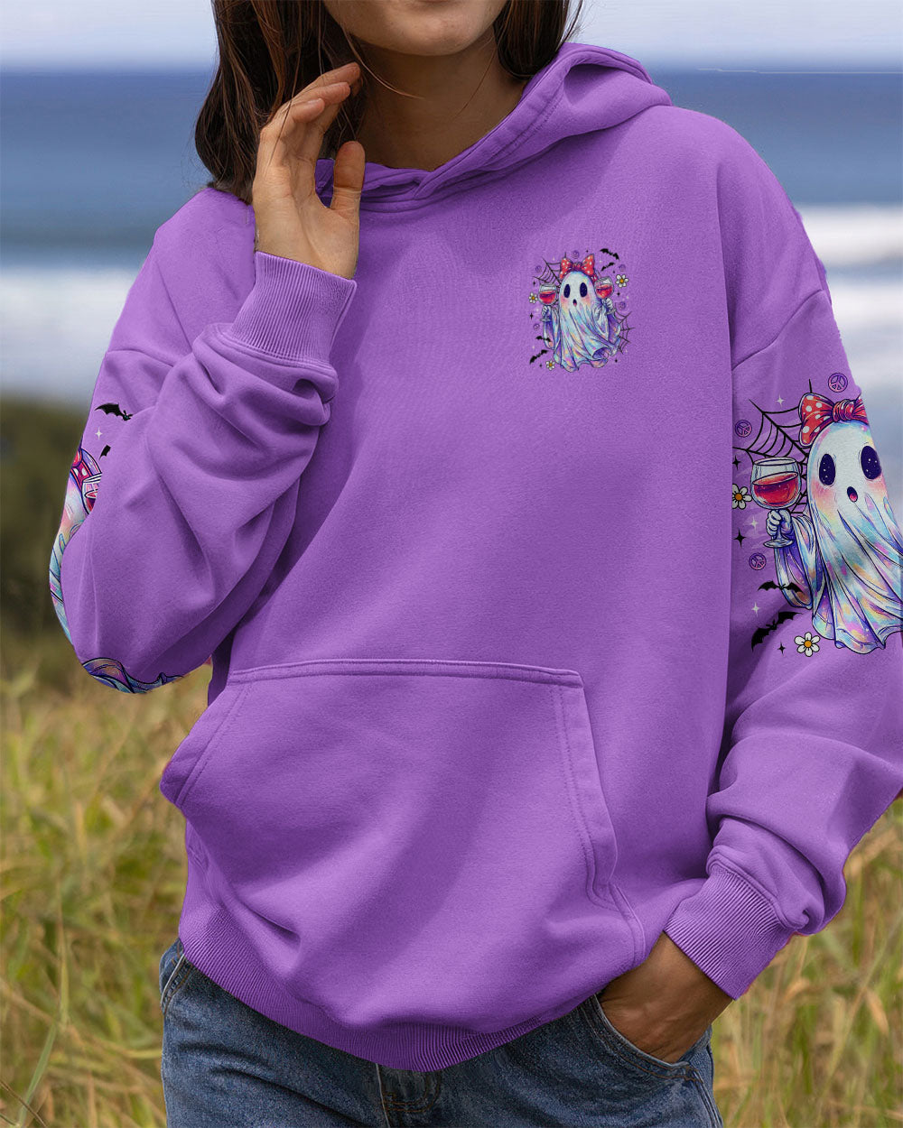 I'm Just Here for the Boos Halloween All Over Print Clothes hippe-cloth-TLTR2108253HD20.jpg