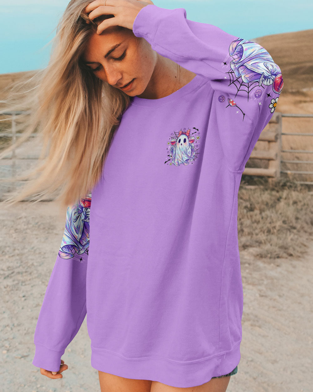 I'm Just Here for the Boos Halloween All Over Print Clothes hippe-cloth-TLTR2108253SW17.jpg