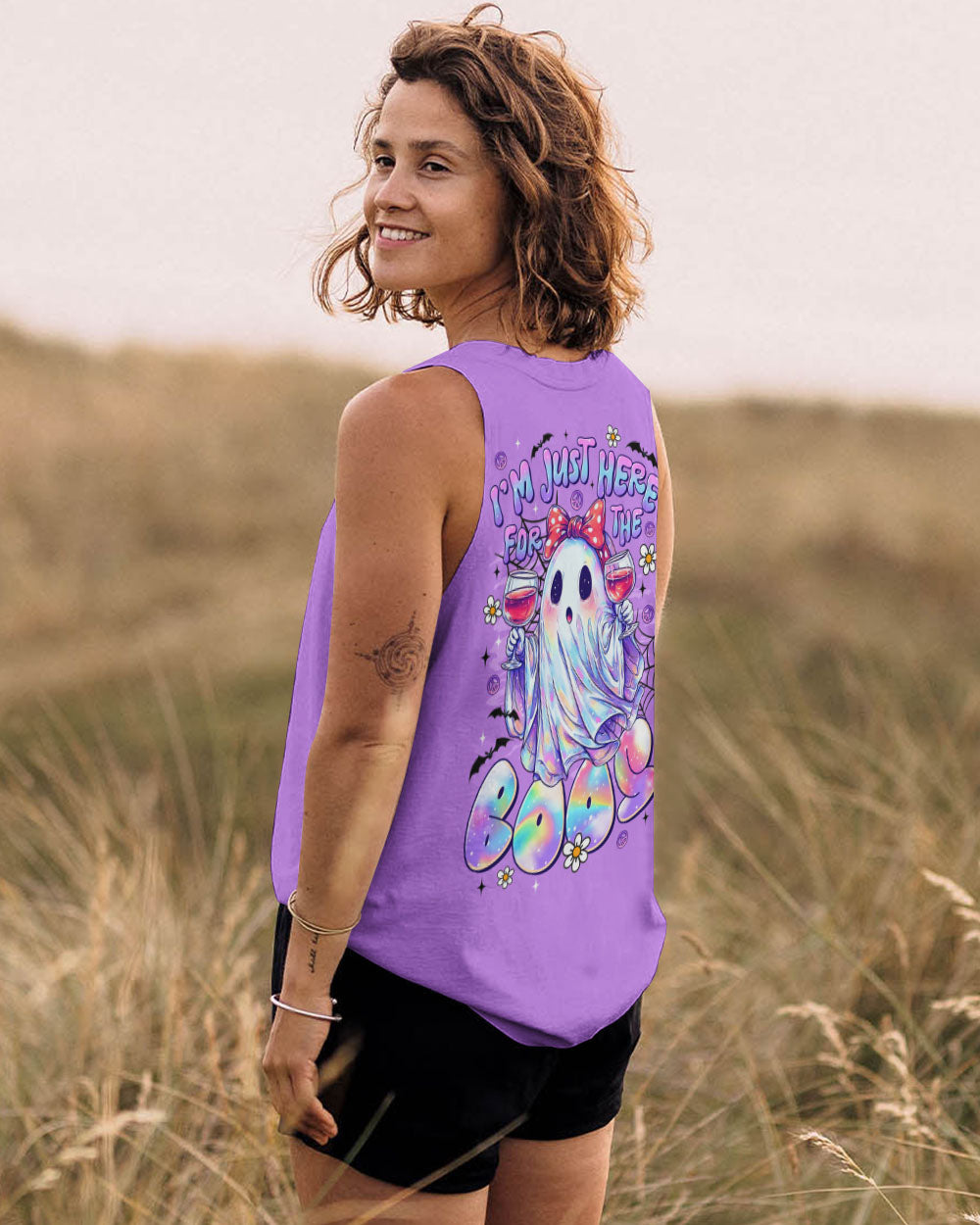 I'm Just Here for the Boos Halloween All Over Print Clothes hippe-cloth-TLTR2108253TW4.jpg