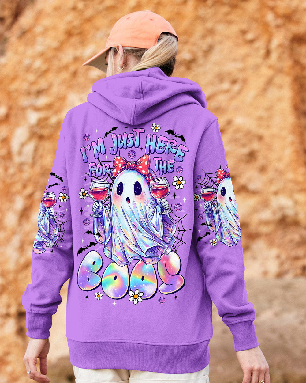 I'm Just Here for the Boos Halloween All Over Print Clothes hippe-cloth-TLTR2108253Z4.jpg