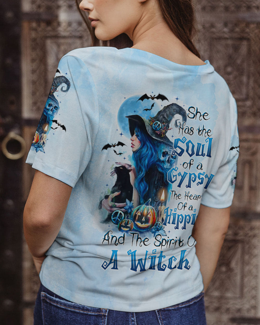 Spirit of a Witch Halloween All Over Print Clothes hippe-cloth-TLTW0908232VNECK2.jpg