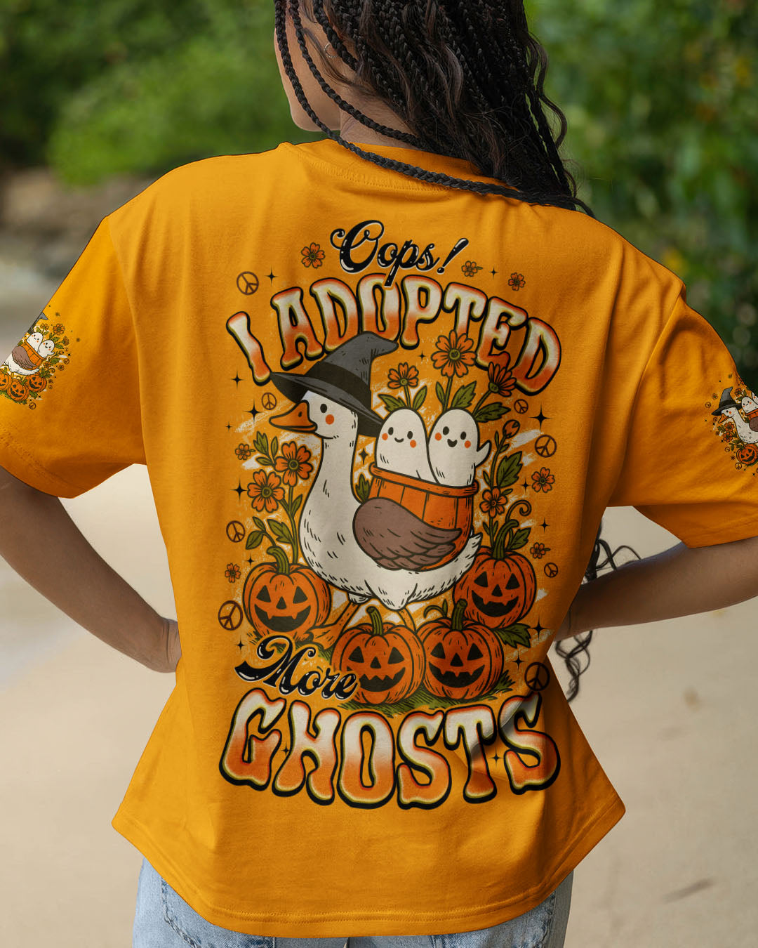 I Adopted More Ghosts Duck Hoodie hippe-cloth-TYQY130825310.jpg