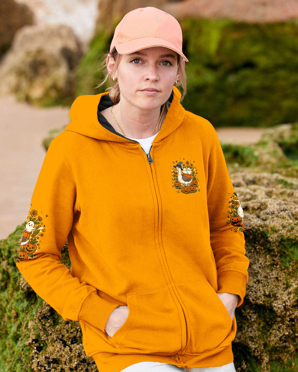 I Adopted More Ghosts Duck Hoodie hippe-cloth-TYQY1308253Z3.jpg