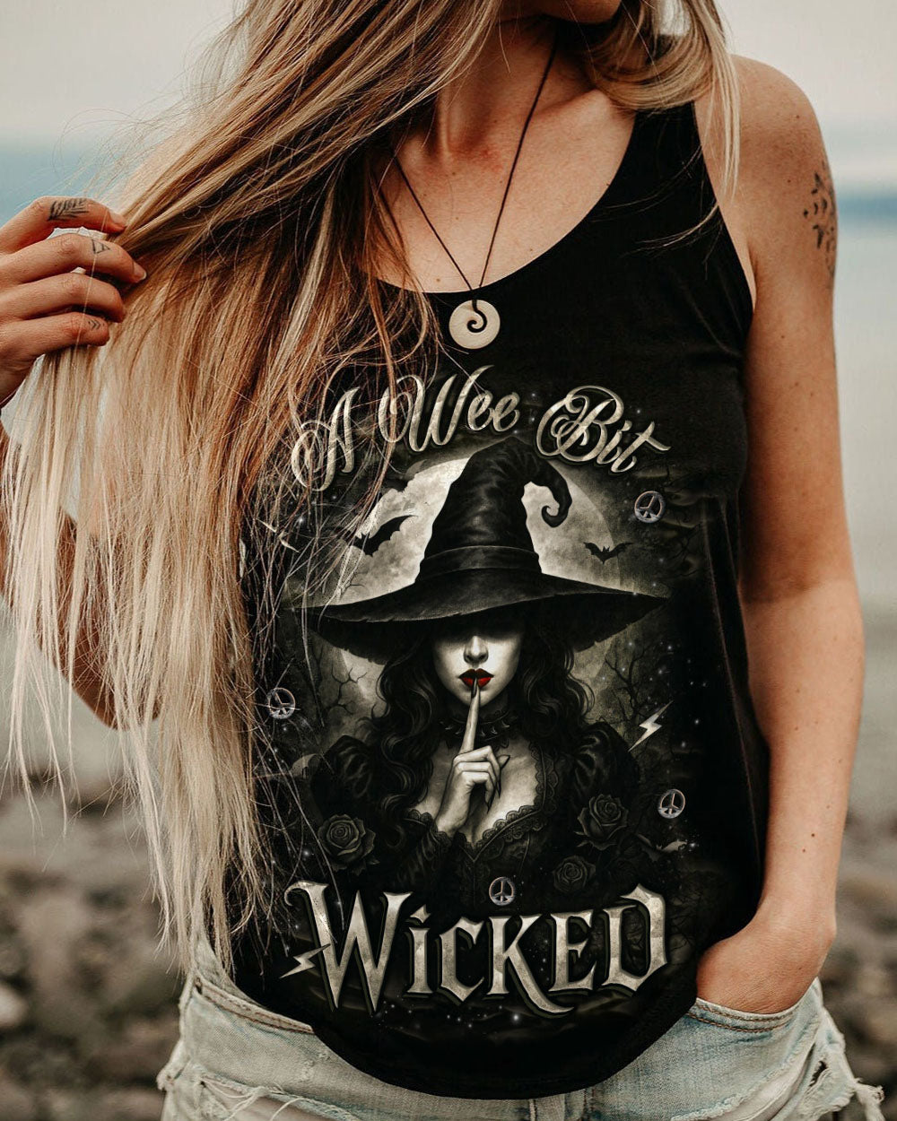 A Wee Bit Wicked Halloween All Over Print Clothes hippe-cloth-YHLT0906252RACCER1.jpg