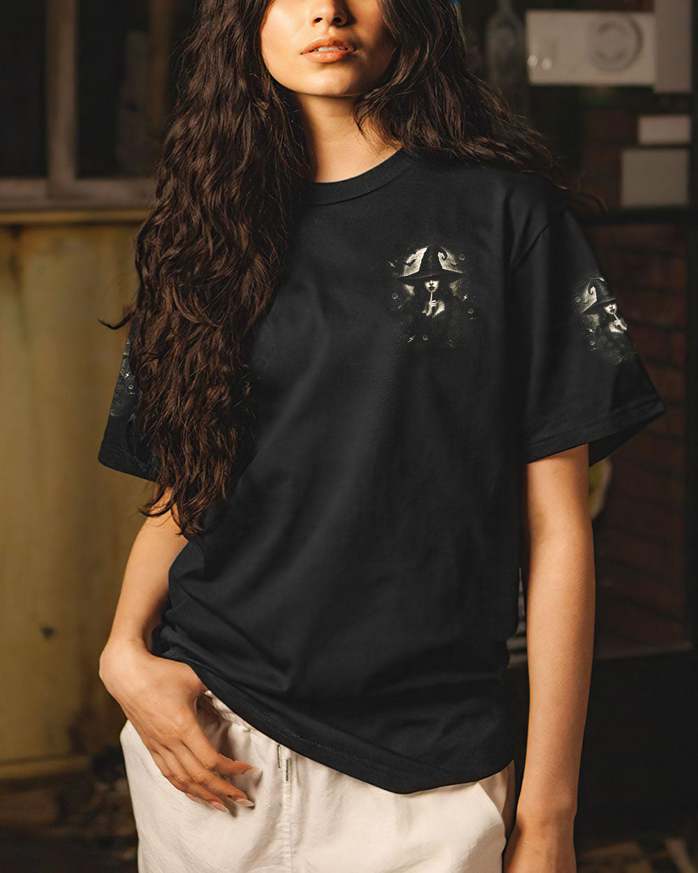 A Wee Bit Wicked Halloween All Over Print Clothes hippe-cloth-YHLT0906252T-shirt_front.jpg